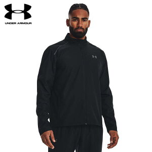 【全品ポイント2倍+最大2000円OFFクーポン】アンダーアーマー UNDER ARMOUR ランニング ウインドブレーカー メンズ ストーム ジャケット 1376797-001