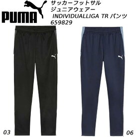 【全品ポイント2倍&最大2000円OFFクーポン】プーマ PUMA サッカーフットサル ジュニアウェアー INDIVIDUALLIGA TR パンツ JR 659829
