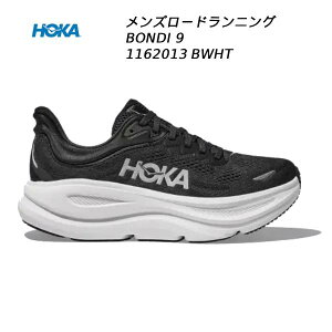 �y�S�i�|�C���g2�{+�ő�800�~OFF�N�[�|���������z�z�J HOKA �����Y �����j���O �V���[�Y �{���_�C 9 ���C�h BONDI 9 WIDE 1162013 BWHT