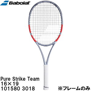 �y�S�i�|�C���g2�{&8%OFF�N�[�|���z�o�{�� Babolat �y�t���[���̂݁z �d�� �e�j�X ���P�b�g �s���A�X�g���C�N �`�[�� Pure Strike Team 16×19 101580 3018