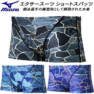 【全品ポイント2倍+最大2000円OFFクーポン】ミズノ MIZUNO メンズ 競泳水着 練習用 ショートスパッツ U-F…
