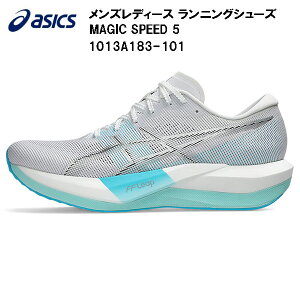 �y�S�i�|�C���g2�{&�ő�8%OFF�N�[�|���z�A�V�b�N�X asics �����Y ���f�B�[�X �����j���O�V���[�Y �}�W�b�N�X�s�[�h 5 MAGIC SPEED 5 1013A183 101