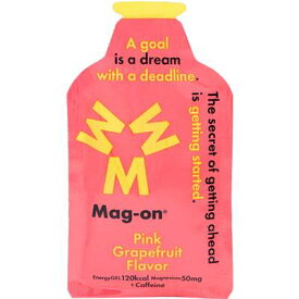 【全品ポイント3倍+3%OFFクーポン】Mag-on マグオン サプリメント エナジージェル ピンクグレープフルーツ TW210232