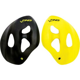 【全品ポイント3倍+5%OFFクーポン発券中】フィニス FINIS トレーニング用品 ISOハンドパドルS 10503304 BLK×YEL【返品・交換不可商品】