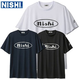 【全品ポイント3倍+対象商品10％OFF】ニシ NISHI メンズ レディース 陸上 ウェア 復刻 Tシャツ N63-090