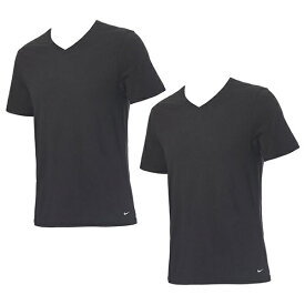 【全品ポイント10倍】ナイキ NIKE メンズ Tシャツ Vネック 半袖Tシャツ 2枚組 SS VNECK 2PK KE1004 UB1