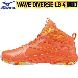 yXOɎgSi10OFFN[|z~Ym MIZUNO tBbglX V[Y EG[u_Co[X WAVE DIVERSE LG 4 Ltd@K1GF2375 35