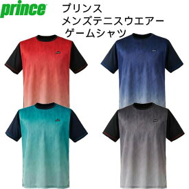 【全品ポイント2倍+最大1500円OFFクーポン】プリンス Prince メンズ レディース テニス ウェア ゲーム シャツ TMU180T