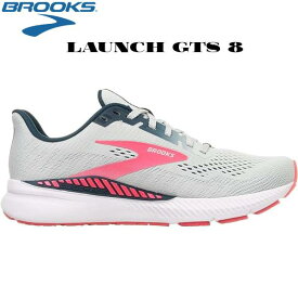 【全品ポイント3倍&3点以上で5%OFFクーポン】ブルックス BROOKS レディース ランニングシューズ Launch GTS 8 BRW3462 GRY