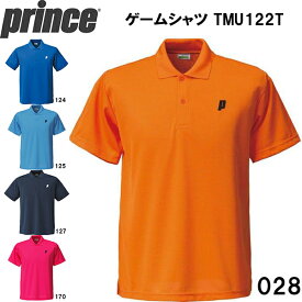 【全品ポイント3倍+最大2000円OFFクーポン】プリンス prince メンズ レディース テニス ウェア ゲームシャツ ポロシャツ TMU122T