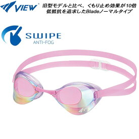 【全品ポイント10倍】ビュー VIEW SWIPE搭載 レーシング ノンクッション ミラーゴーグル Blade V121SAM LVDP