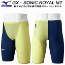 ミズノ MIZUNO 男子 競泳水着 WA承認 レース用 GX・SONIC ROYAL MT N2MBD00284【返品・交換不可商品】