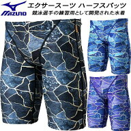 【全品ポイント2倍&最大8%OFFクーポン】ミズノ MIZUNO メンズ 競泳水着 練習用 ハーフスパッツ U-Fit N2M…