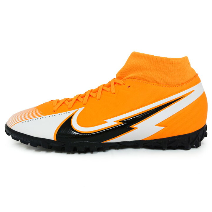 楽天市場 50 Off ナイキ マーキュリアル スーパーフライ 7 アカデミー Tf サッカー フットサル トレーニングシューズ オレンジ Nikeq3 At7978 801 ボールクラブbyスポーツサクライ