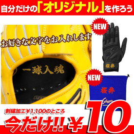 楽天市場 名前 刺繍 漢字 グローブ ミット 野球 ソフトボール スポーツ アウトドアの通販