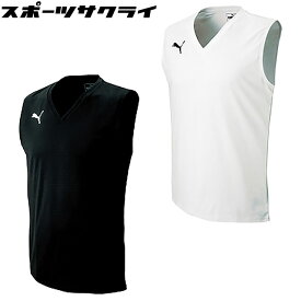 プーマ SLノースリーブ インナーシャツ Vネック サッカー フットサル ウェア アンダーシャツ 655277 【ゆうパケット/メール便可】