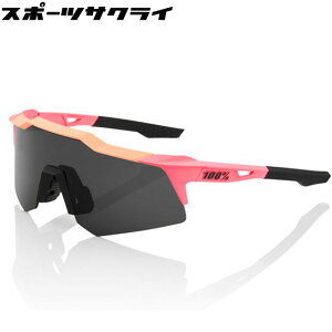 Speed Craft XS サングラス 野球アクセサリー ワンハンドレッド 100% Matte Washed Out Neon Pink / Smoke Lens 61005-10202