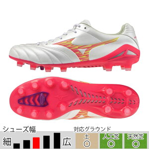 �~�Y�m ���i���V�[�_ NEO 3 ELITE �z���C�g �s���N �T�b�J�[�X�p�C�N �y �l�H�� �V�R�� mizuno2026Q1 P1GA262064