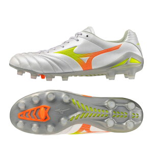 �~�Y�m ���i���V�[�_ NEO 3 ELITE �z���C�g �C�G���[ �T�b�J�[�X�p�C�N �y �l�H�� �V�R�� mizuno2026Q3 P1GA262054
