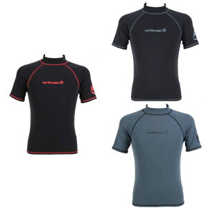 【送料無料】 メンズ ラッシュガード 判袖 UVカット UPF50+ 8548 North Cost 海 川 プール 海外 旅行 メンズ レディース 水着 スイムウェア 海水浴 UV対策 けが防止 旅行 体型カバー