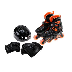 �C�����C���X�P�[�g �R���{�Z�b�g �J���t���[�W�����f�� BK 475G �w�����b�g �G���{�[�p�b�h �j�[�p�b�h�v���e�N�^�[�t �C�����C�� ���[���[�u���[�h �W���j�A �L�b�Y �q���p ���[���[�X�P�[