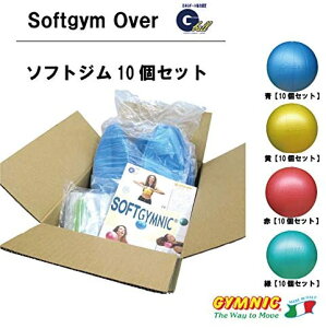 �\�t�g�M���j�N 23cm 10�Z�b�g �o�����X�{�[�� �G�N�T�T�C�Y�{�[�� Gymnic ���b�h �C�G���[ �u���[ �O���[�� ���K�{�[�� �����b�N�X �̊� �G�N�T�T�C�Y �g���[�j���O ���n�r�� �E�G���l�X �C