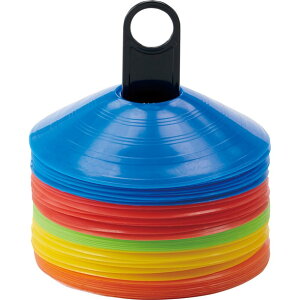 マーカーコーン コーナープレート ディスクコーン マイプレート 50枚組 1172 カラーコーン トレーニング用品 練習器具 運動会 体育会