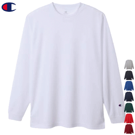 Champion チャンピオン 長袖シャツ ロンT Tシャツ スポーツウェア メンズ レディース 男性用 女性用 C3-XS491【1枚までメール便OK】