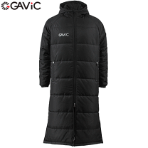 GAVIC ガビック ロングベンチコート XXL ブラック サッカー