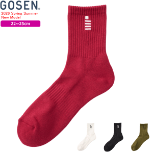 GOSEN �S�[�Z�� �\�b�N�X �~�h���\�b�N�X �C�� �\�t�g�e�j�X �o�h�~���g�� �O�b�Y F2601 [���f�B�[�X�F�����p/22�`25cm]�y3���܂Ń��[����OK�z