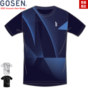 GOSEN ゴーセン 半袖Tシャツ 昇華Tシャツ 練習着 着替え ソフトテニスウェア バドミントンウェア JPT57 ユニセックス 男女兼用【1枚までメール便OK】