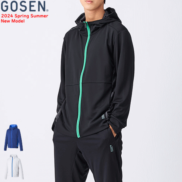 楽天市場】＼SALE 50%OFF／GOSEN ゴーセン ジップアップパーカー