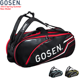 ＼SALE 40%OFF／GOSEN ゴーセン ラケットバッグ Pro キャリー テニス4本用 ソフトテニス バドミントン バッグ 遠征バッグ［BA23PR］