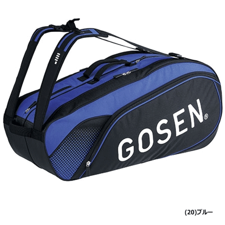 ゴーセン　バドミントン　ラケットバッグ GOSEN（ゴーセン） ラケットバッグ Pro キャリー テニス4本用