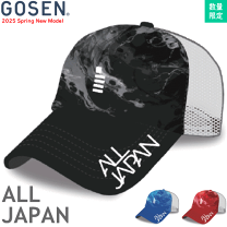 GOSEN ゴーセン テニスウェア ユニセックス 2025春企画 ALLJAPAN