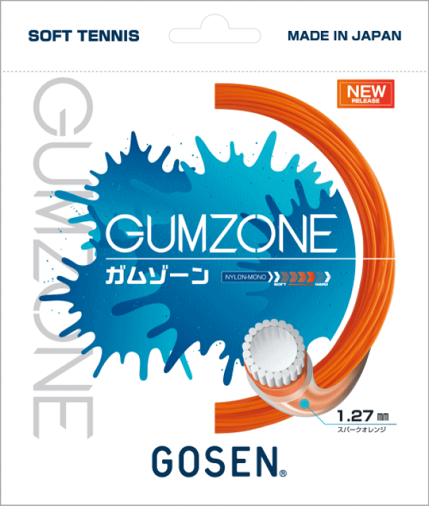 楽天市場】GOSEN ゴーセン ソフトテニス ガット GUMZONE ガムゾーン