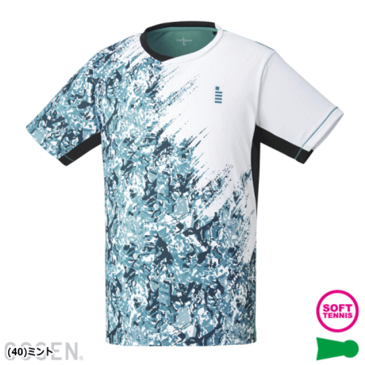 【超歓迎】 楽天市場】GOSEN ゴーセン ゲームシャツ ユニホーム 半袖シャツ 服＆ファッション小物