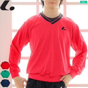LUCENT ルーセント ウィンドプラストレーナー 長袖シャツ ソフトテニス ウェア 移動着 練習着 ユニセックス 男女兼用 ジュニア 子供用 XLT141