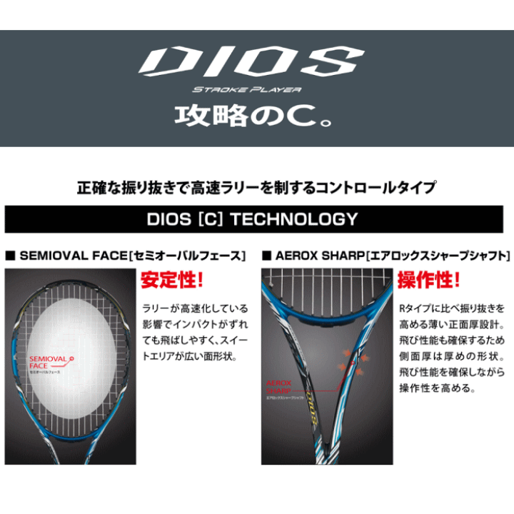 楽天市場】35%OFF MIZUNO ミズノ ソフトテニス ラケット DIOS50-C
