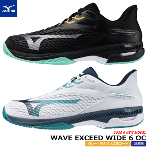 MIZUNO ~Ym \tgejXV[Y WAVE EXCEED 6 WIDE OC EG[u GNV[h [N[ElHŃR[gpF3E Ch] 61GB2513y2025FWz