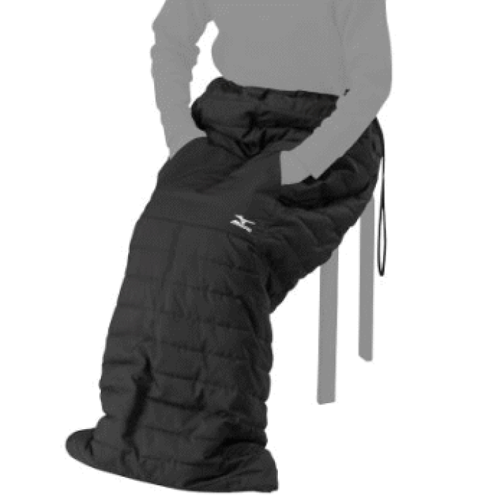 ミズノ　ブレスサーモ　クルミーノ　テックフィルウォーマー　ブランケット　膝掛け 吸湿発熱素材『ブレスサーモ』採用の「テックフィルウォーマー