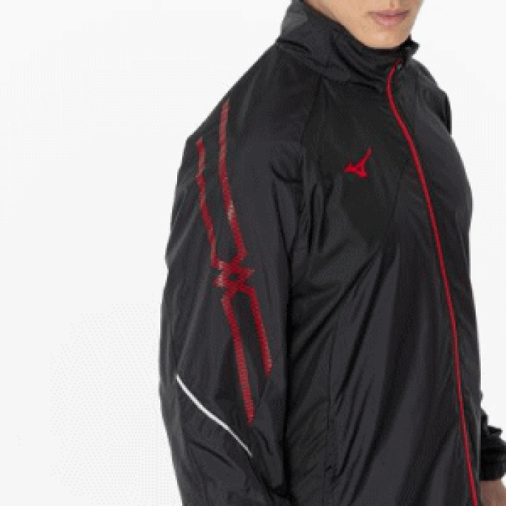●〇〇Mizuno　ミズノ　ジャンパー　 M　レッド MIZUNO（ジャケット/アウター ・ レッド/赤色系）のフリマ