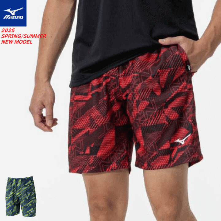 ミズノ　ハーフパンツ　メンズM 楽天市場】MIZUNO ミズノ N-XT 総柄ハーフパンツ 半ズボン
