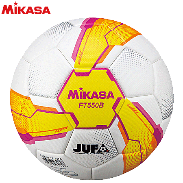 Mikasa ALMUNDO FT550B-YP-FQP-JUFA MIKASA 6個セット MIKASA（ミカサ） サイズ5 サッカーボール FT550B サッカーボール