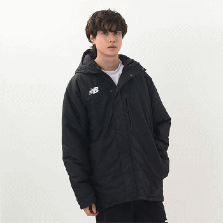 楽天市場】newbalance ニューバランス 中綿コート パデットハーフ