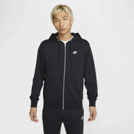 NIKE スウェット パーカー スポーツウェア ナイキ クラブ FT L/S フルジップ フーディ 男性用 メンズ FN3885 010