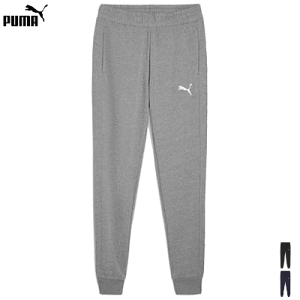 【極美品】プーマ　ブランドロゴ裾リブスポーティーカジュアル　トレーニングパンツ PUMA トレーニングパンツ 7分丈 クロップドパンツ レディース