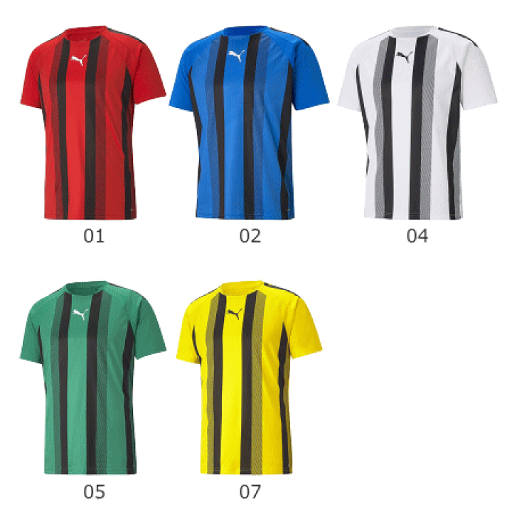 楽天市場】PUMA プーマ サッカー TEAMLIGA ストライプ ゲームシャツ
