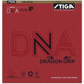 STIGA スティガ DNA ドラゴン グリップ 55° DNA DRAGON GRIP 55° 卓球ラバー【1点までメール便OK】