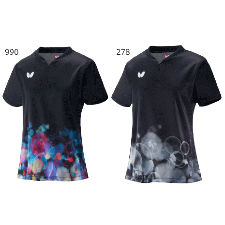 楽天市場】Butterfly バタフライ 卓球 ゲームシャツ フォルナス JTTA